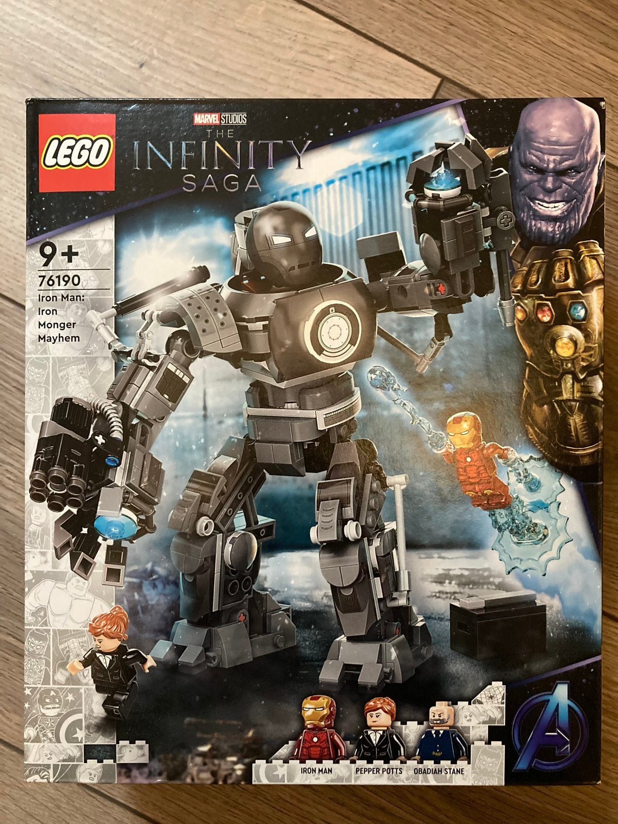 LEGO Ⓜ️arvel Iron Man: Iron Monger Mayhem 76190 - NIEUW!, Marvel, Lego, Nieuw, Ophalen of Verzenden