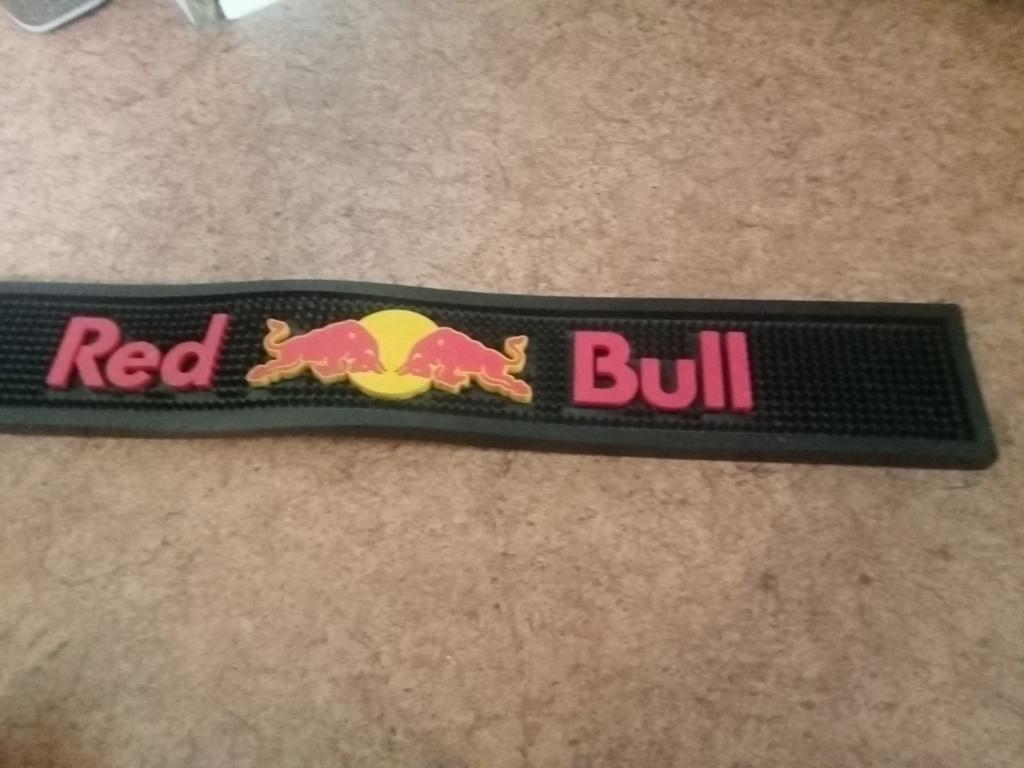Red Bull Bar Mat, Ophalen of Verzenden