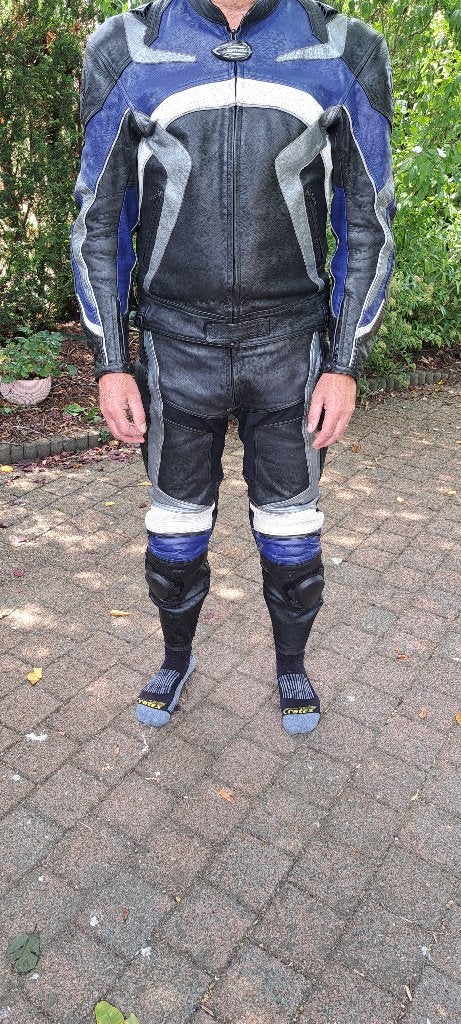 Leren combi motorpak, Motoren, Ophalen, Lookwell Leathers, Tweedehands, Heren