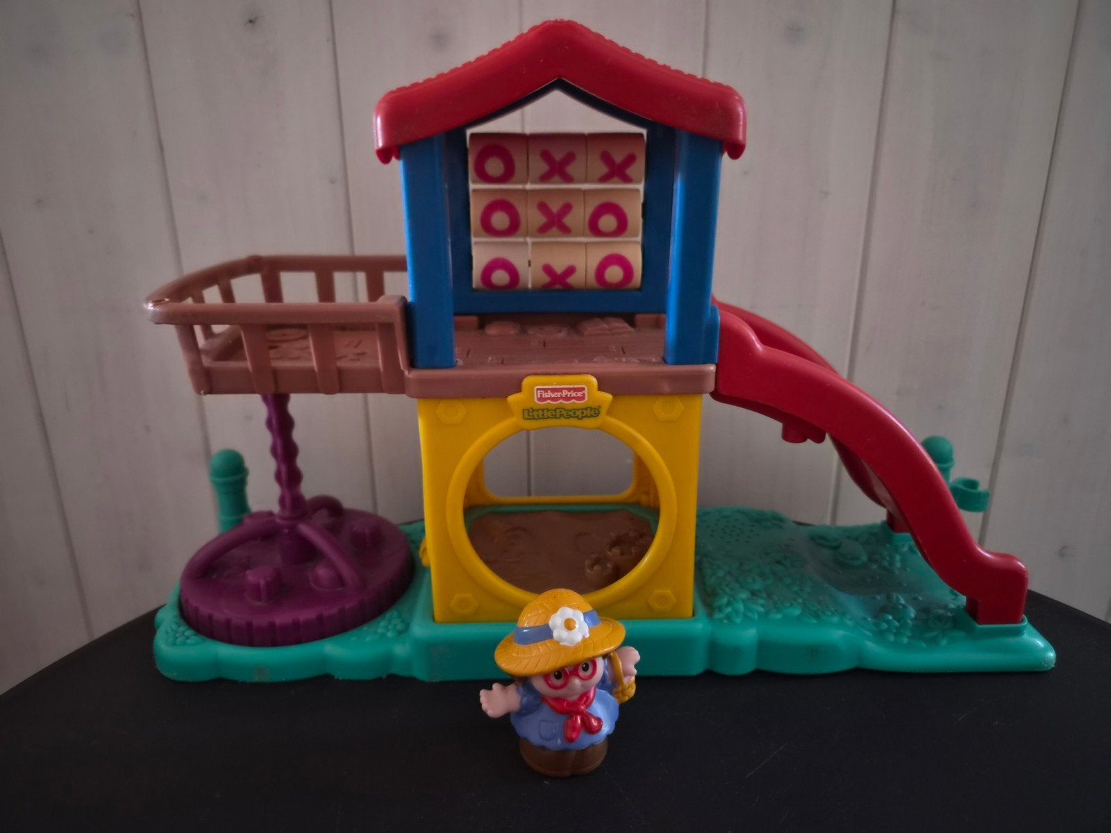 Fisher-Price Little People Fun Sounds Playground, Ophalen, Gebruikt, Speelset, Met geluid