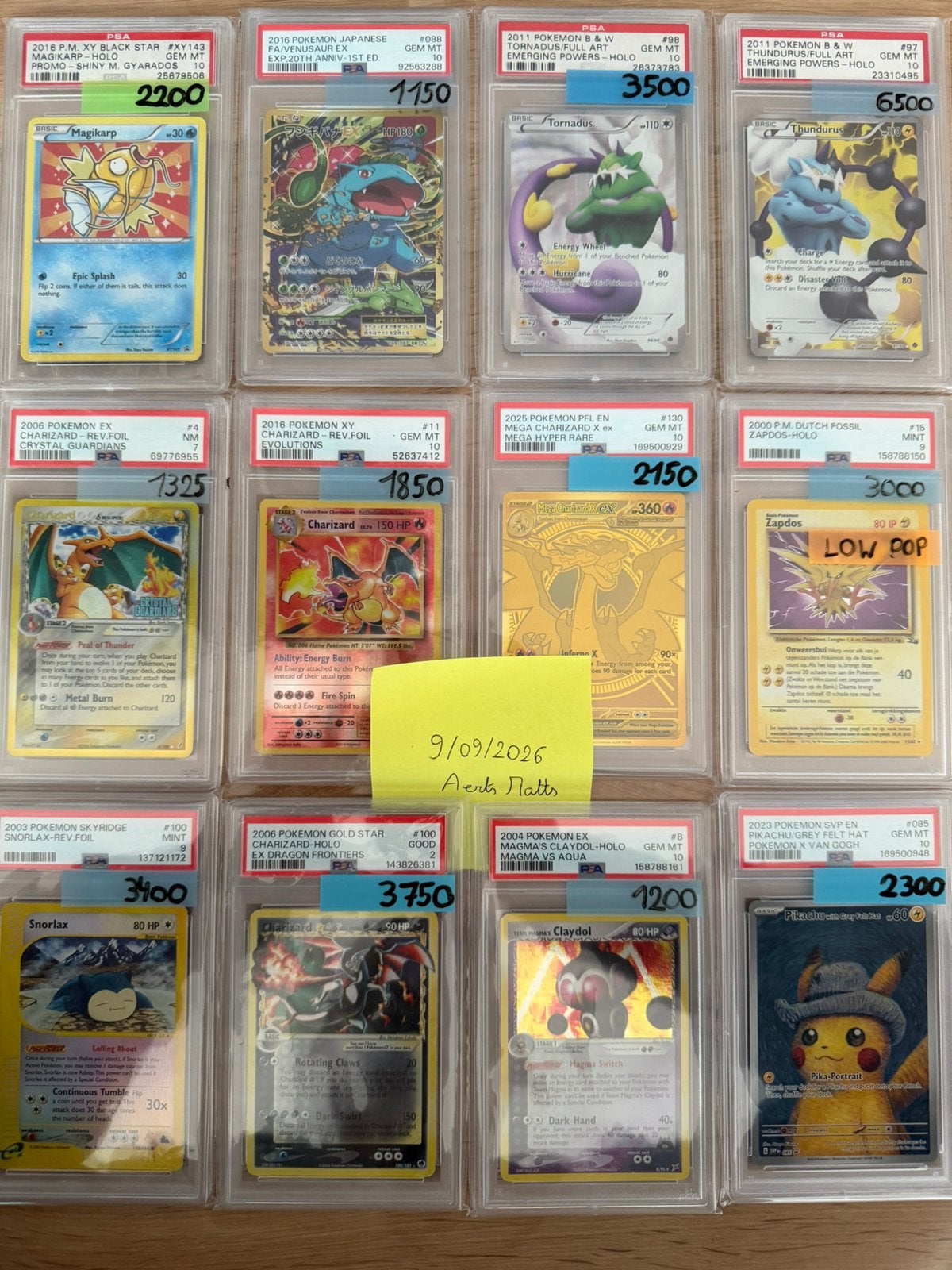 Pokemon slabs, Ophalen of Verzenden, Zo goed als nieuw
