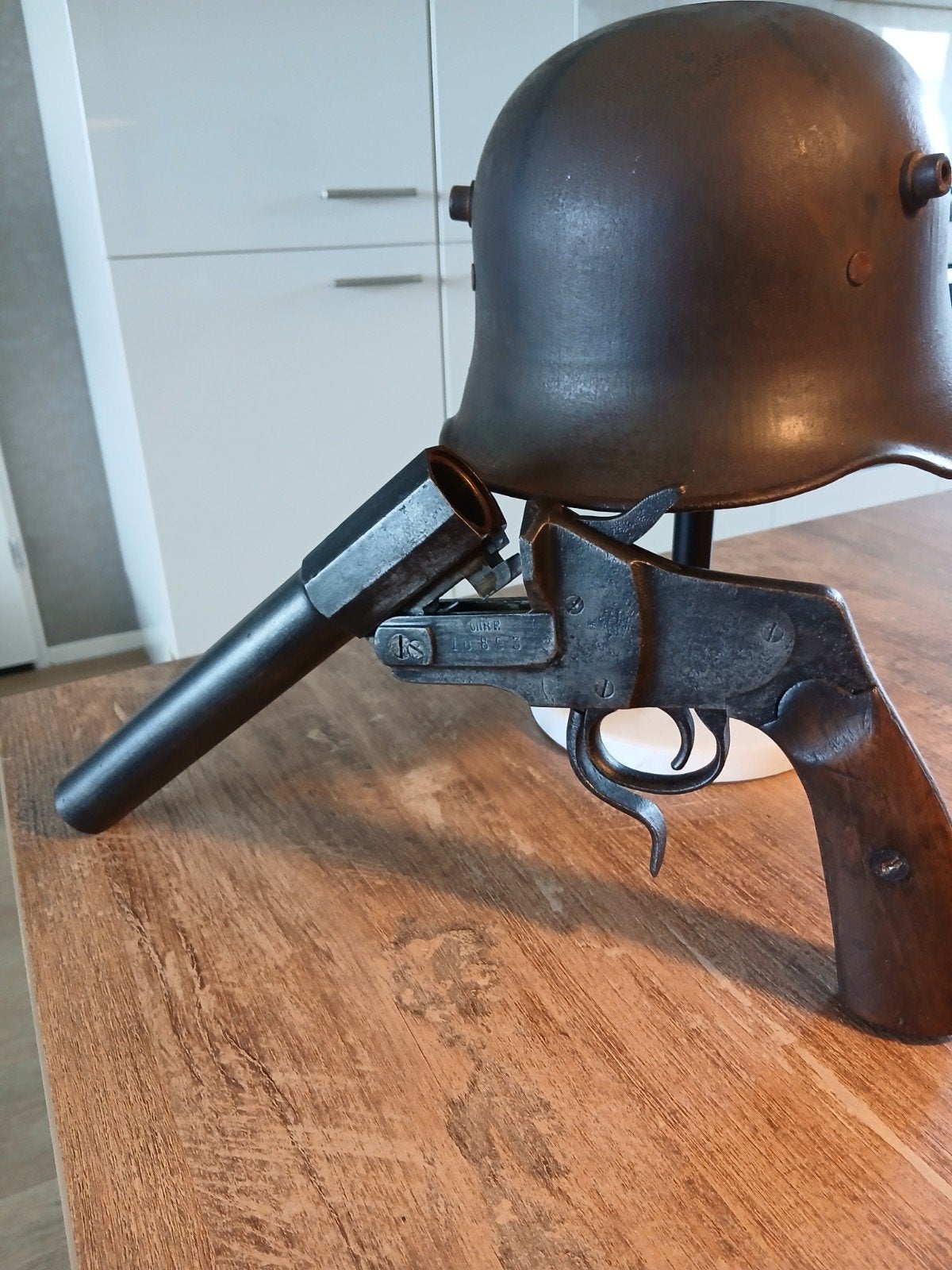 helm wo1, Verzamelen, Ophalen of Verzenden, Landmacht, Duitsland, Helm of Baret