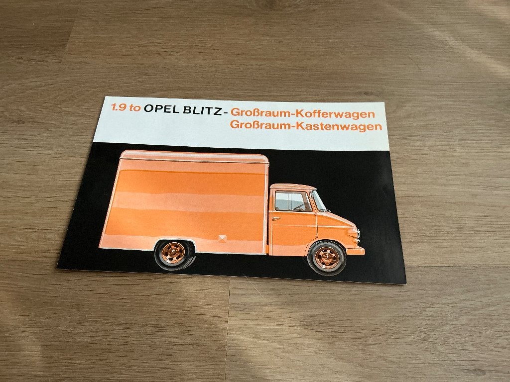 Opel Blitz koffer/kastenwagen, Ophalen of Verzenden, Zo goed als nieuw, Opel