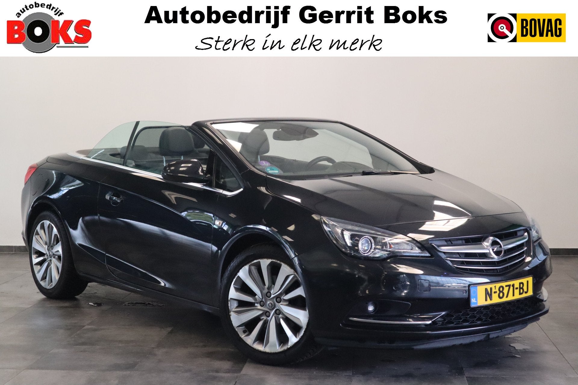 Opel Cascada 1.6 Turbo Cosmo Climate Control Navi Stoelverwa, Auto's, Voorwielaandrijving, Gebruikt, Zwart, 4 cilinders