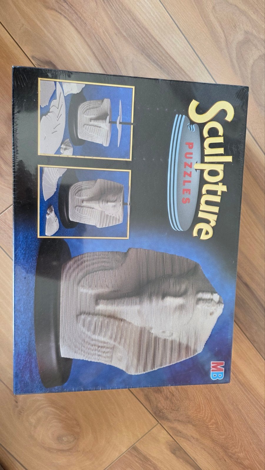MB Sculpture Puzzles - De Farao - 140+ stukjes, Ophalen, Minder dan 500 stukjes, Nieuw, Rubik's of 3D-puzzel