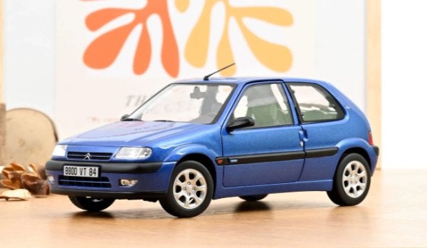 1:18 Citroën Saxo VTS – 1996 – Poseidon Blauw - NIEUW!, Auto, ., Nieuw, Norev