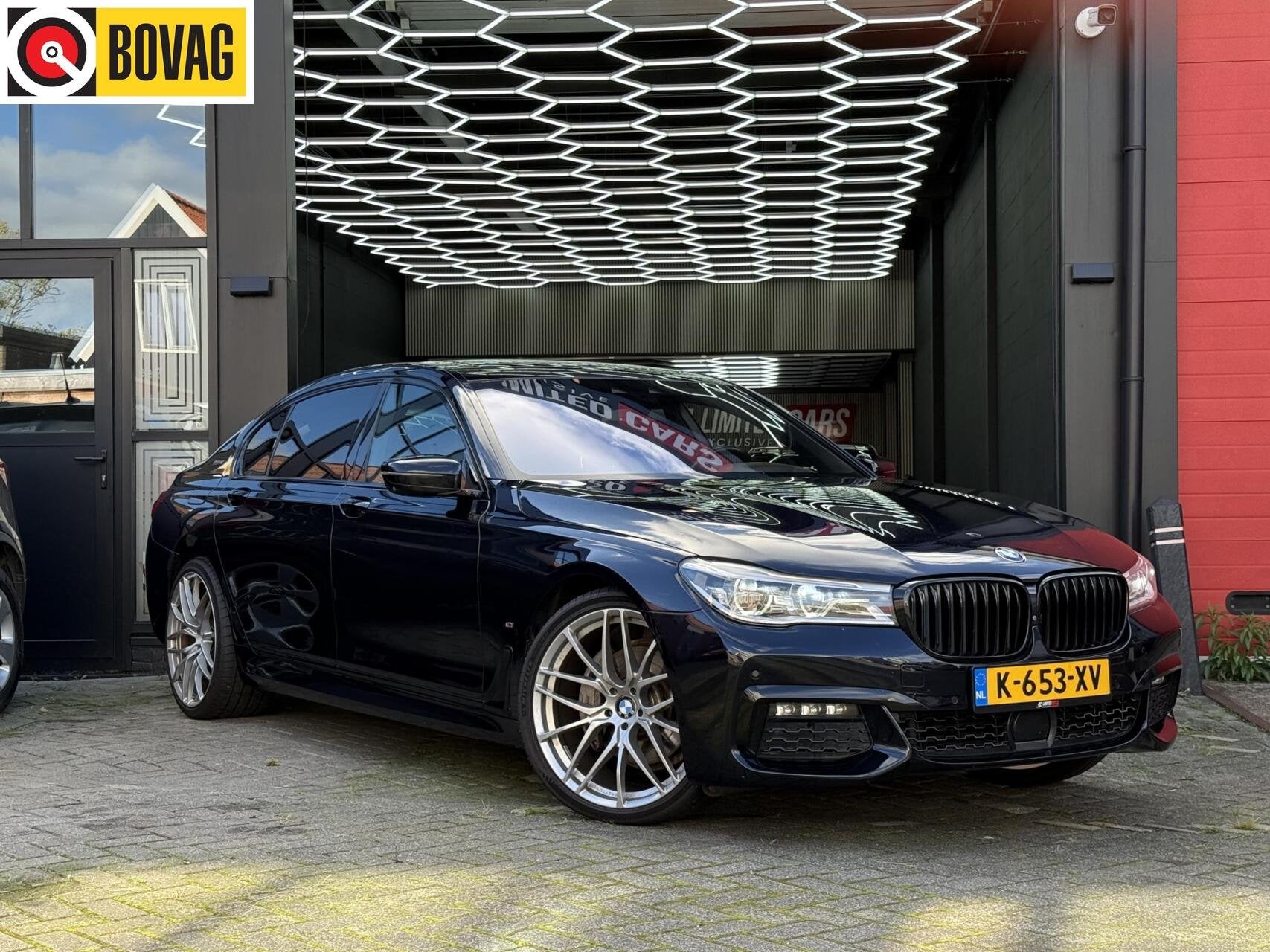 BMW 7-serie 740Le iPerformance M-PAKKET, PANO,MASSAGE,HEADUP, Auto's, Automaat, Achterwielaandrijving, Gebruikt, Euro 6