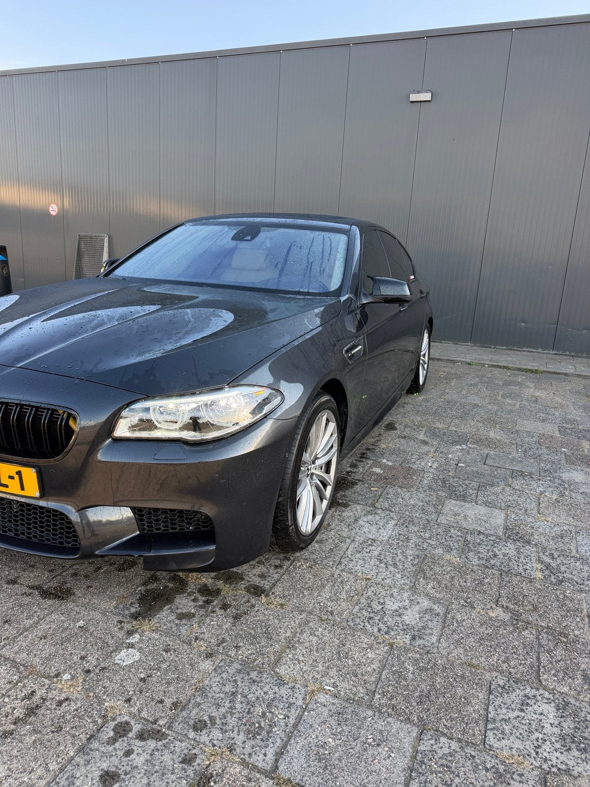 BMW 5-Serie 4.4 I 550 AUT 2010 Grijs, Automaat, Dealer onderhouden, Achterwielaandrijving, 2000 kg