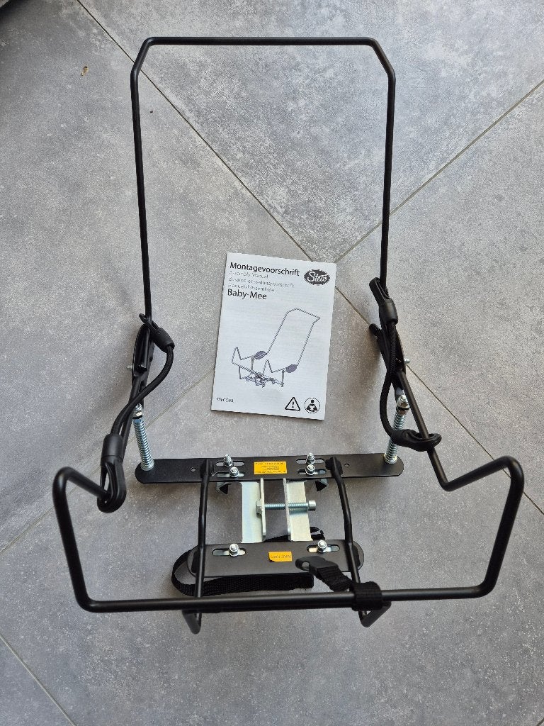 Steco Maxi Cosi Mee - Cosi Fietsdrager, Ophalen, Vering, 20 tot 40 kg, Zo goed als nieuw