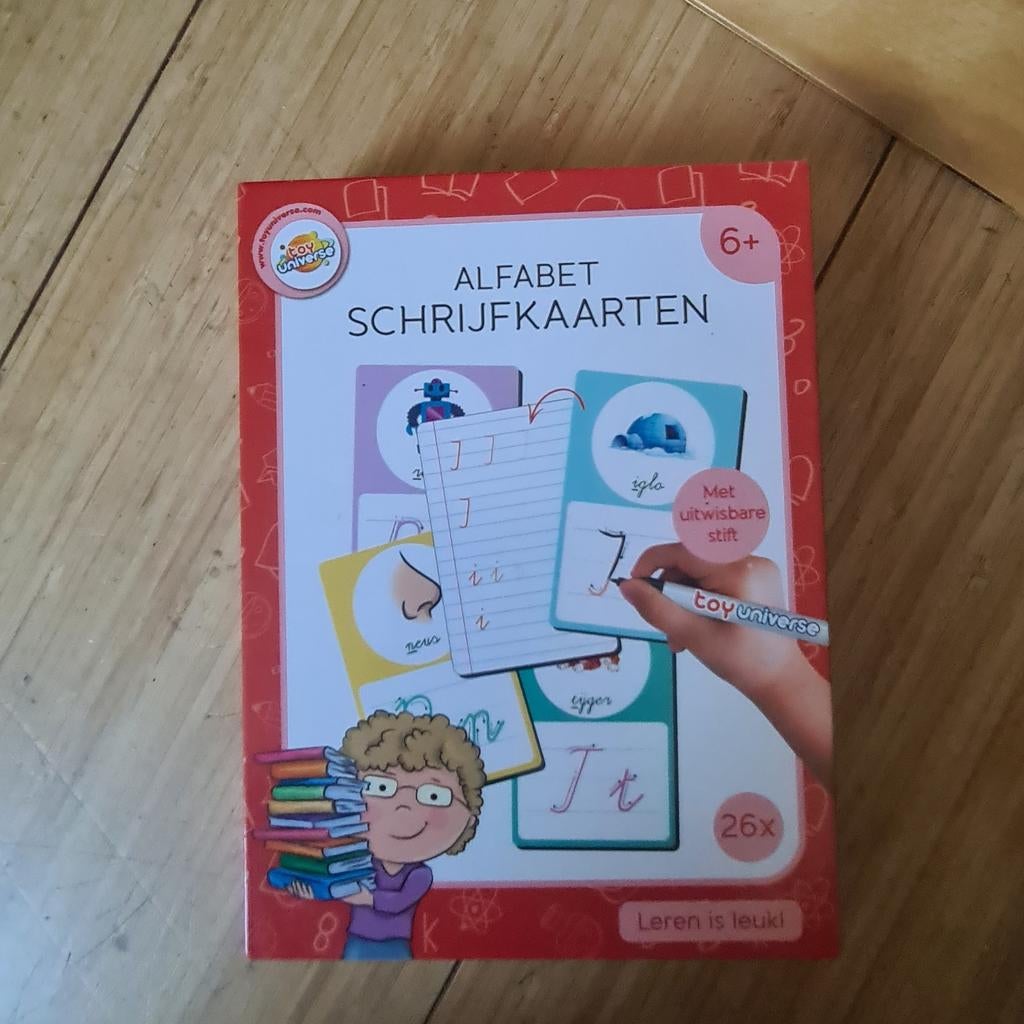 Alfabet Schrijfkaarten & Montessori Letters, Ophalen of Verzenden, Gebruikt, Taal en Lezen