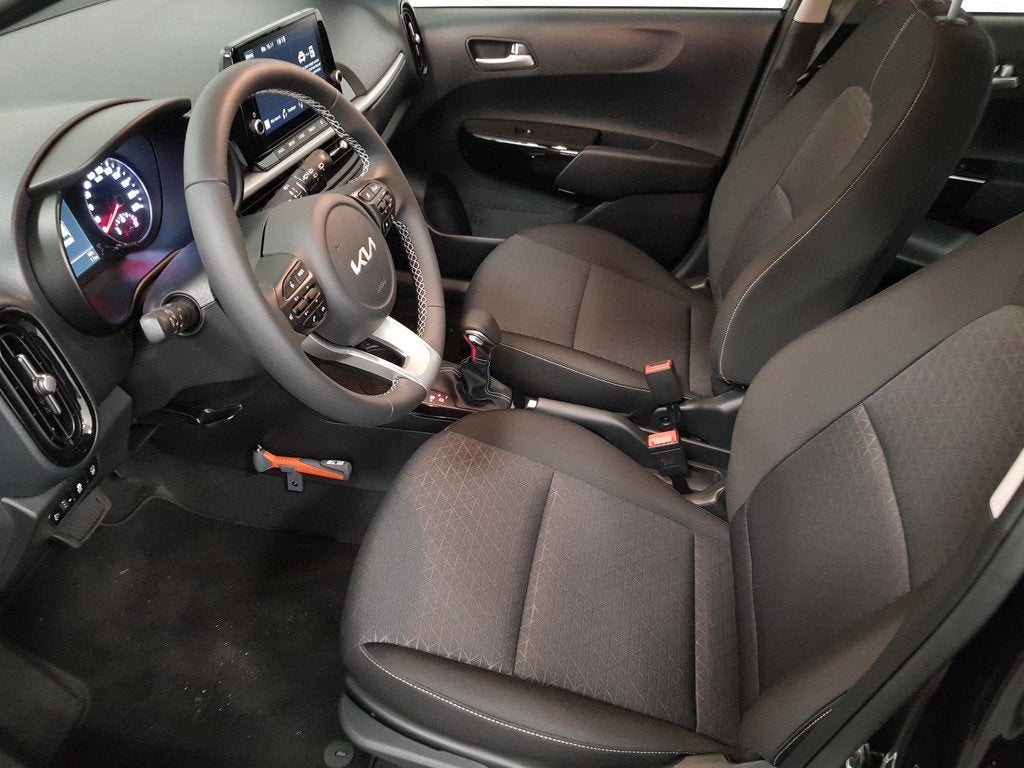 Kia Picanto 1.0 DPi Automaat DynamicLine Navigatie Apple Car, 877 kg, Stof, Gebruikt, 4 stoelen