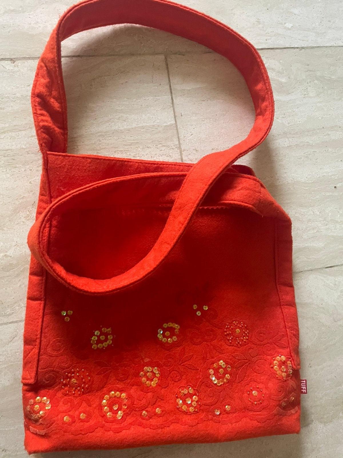 Tas Tuf, Ophalen, Gebruikt, Oranje