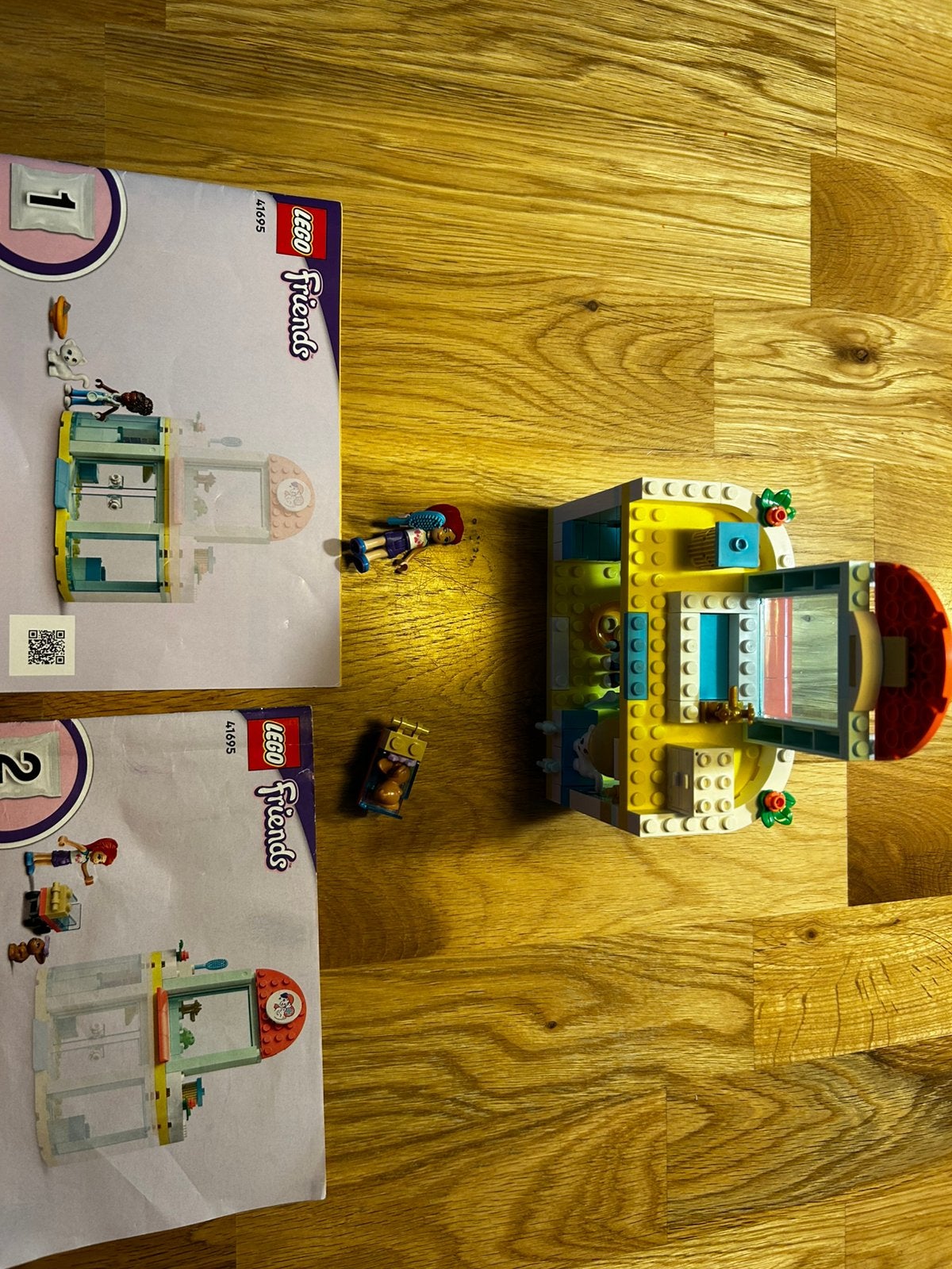 Lego friends dierenkliniek 41695, Ophalen of Verzenden, Zo goed als nieuw