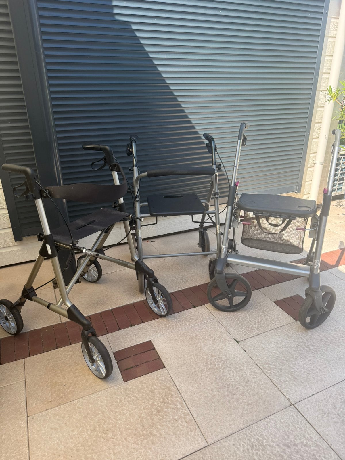 3 rollators lichtgewicht, Ophalen of Verzenden, Lichtgewicht, Zo goed als nieuw
