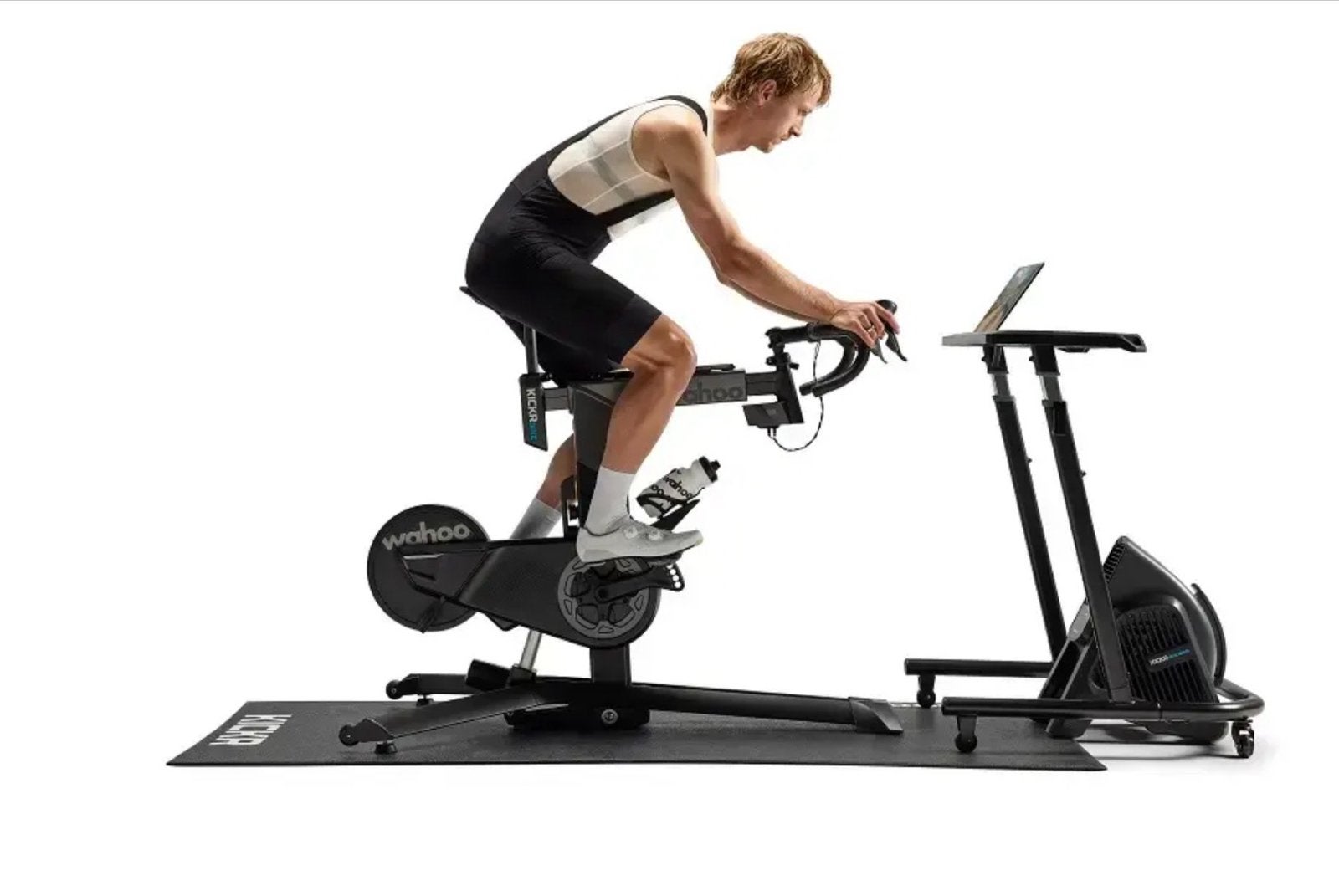 Wahoo KICKR bike pro fietstrainer indoor, Ophalen, Spinningfiets, Zo goed als nieuw, Metaal