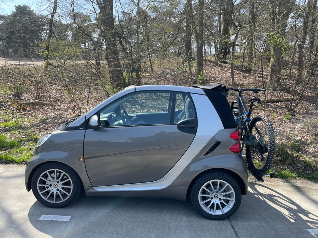 Fietsendrager voor Smart Fortwo (bumper montage), Ophalen, 1 fiets, Gebruikt, Fietsendrager-accessoire