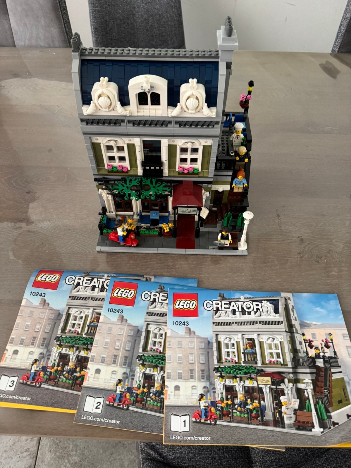 Lego 10243 creator parisian restaurant modular, Compleet, Lego, Ophalen of Verzenden, Zo goed als nieuw