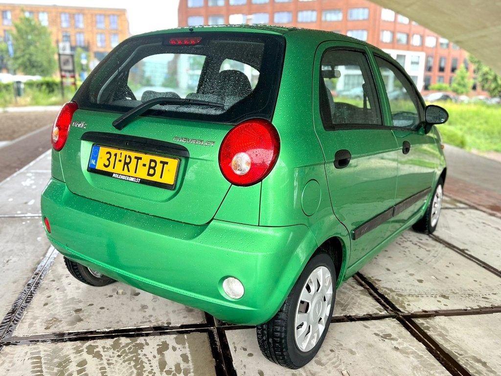 Chevrolet Matiz 0.8 AUT 2006 Groen 32.000 KM NAP Automaat, Auto's, Chevrolet, Stof, Zwart, 0 kg, Origineel Nederlands