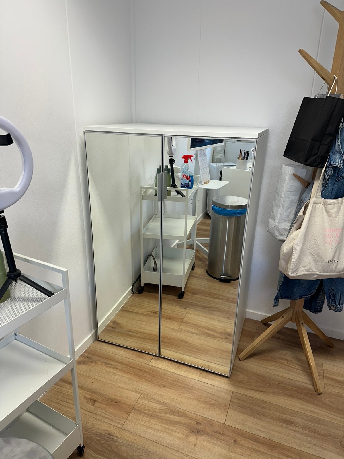 Ikea kast met spiegel, Huis en Inrichting, Kasten | Overige, Ophalen, Gebruikt