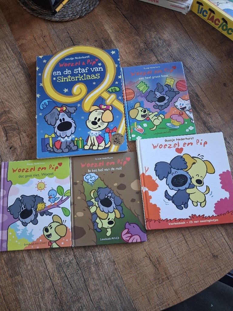 Woezel en pip boeken, Ophalen of Verzenden, Gelezen, Guusje Nederhorst, 3 tot 4 jaar