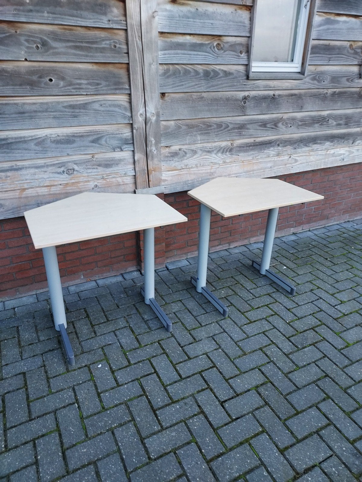 2 x bureau bureautje school tafels, Ophalen, Gebruikt