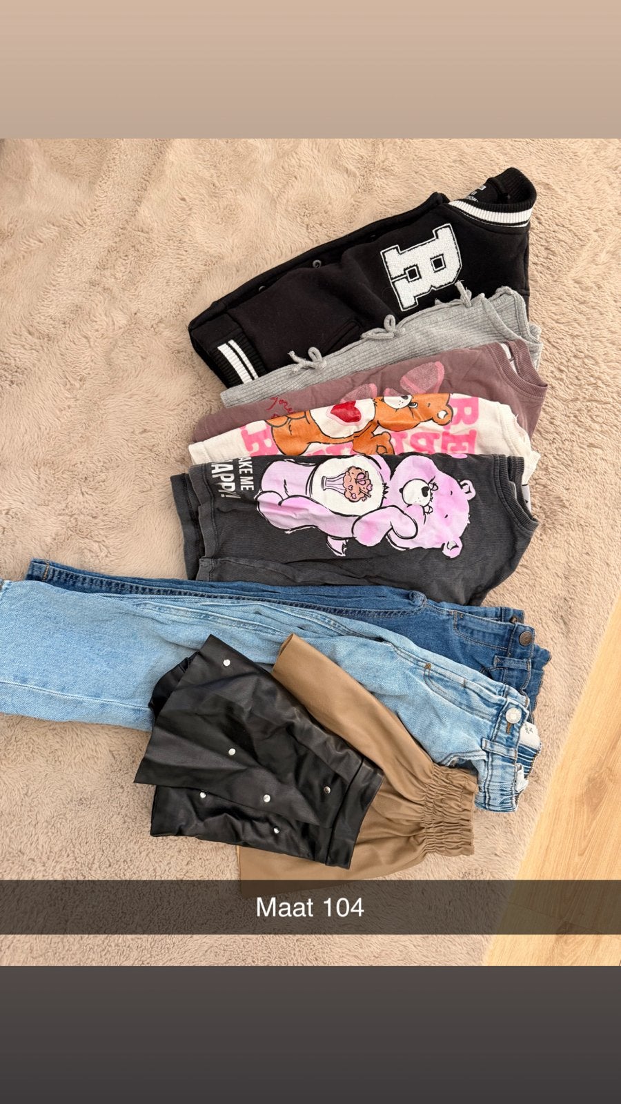 Kledingpakket maat 104: jas, broeken, shirts en meer, Kinderen en Baby's, Kinderkleding | Maat 104, Ophalen, Gebruikt, Jongen of Meisje
