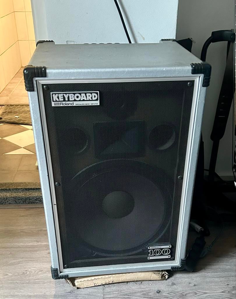 Roland Keyboardcube 100 Watt Keyboardversterker, Ophalen, Gebruikt, Minder dan 500 watt, Keyboardversterker