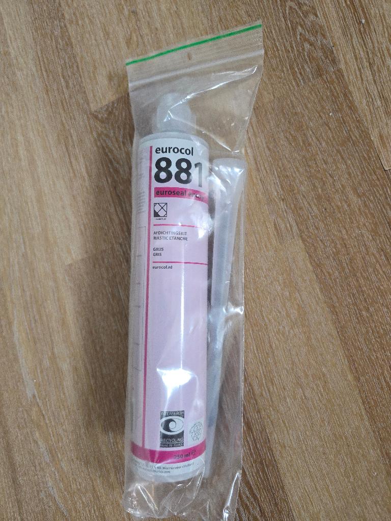 Eurocol 881 euroseal epoxy douchedrain 2 componenten kit, Ophalen, Zo goed als nieuw, Overige typen