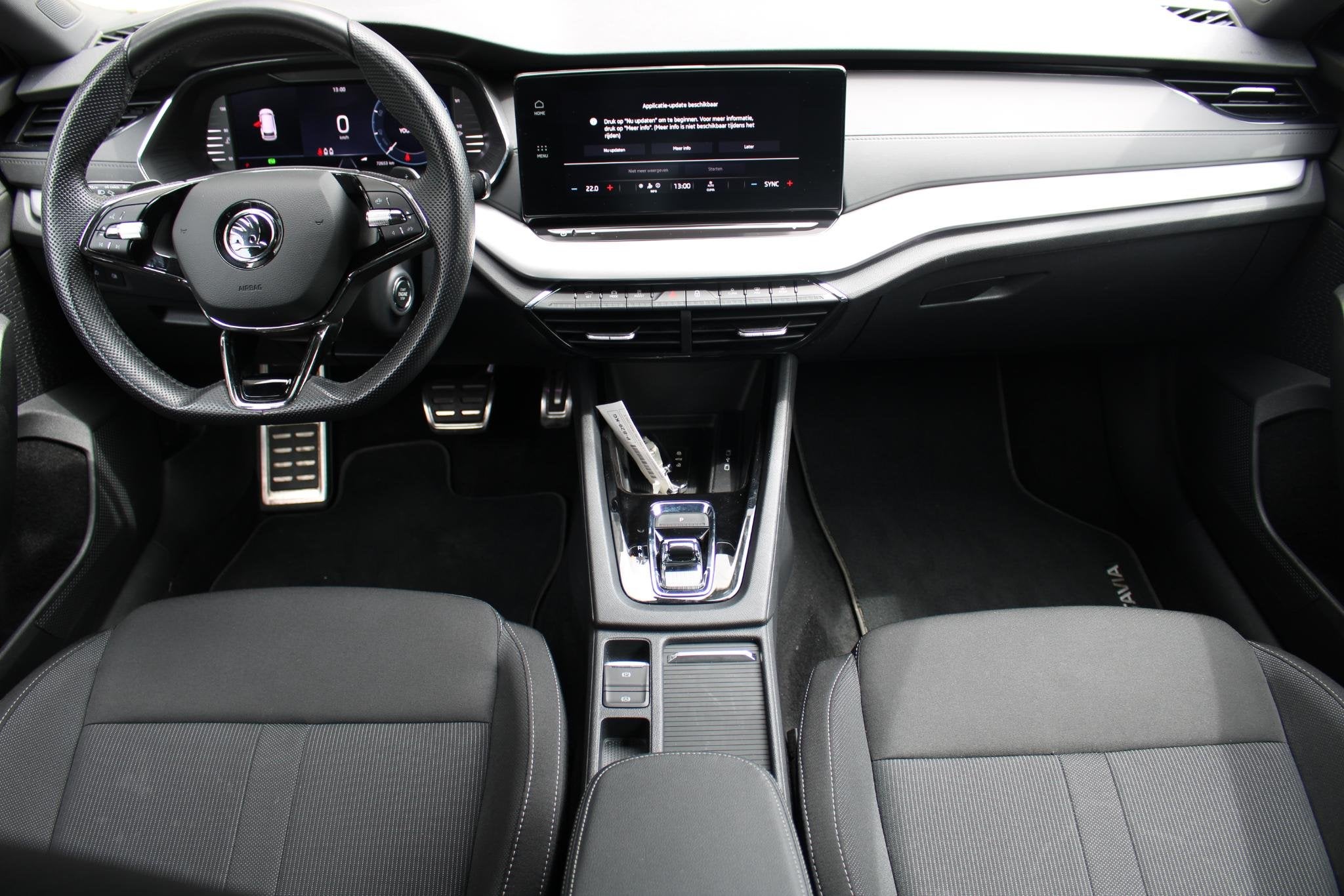 Skoda Octavia Combi 1.0 e-TSI Sport Business | Trekhaak | Cr, 1263 kg, Stof, Gebruikt, Wit