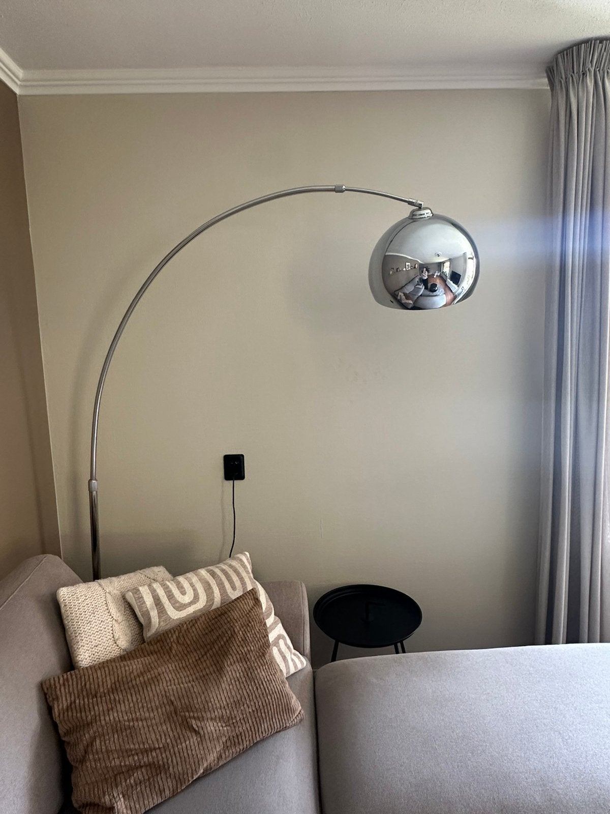Boog vloerlamp, Ophalen, Zo goed als nieuw, 150 tot 200 cm