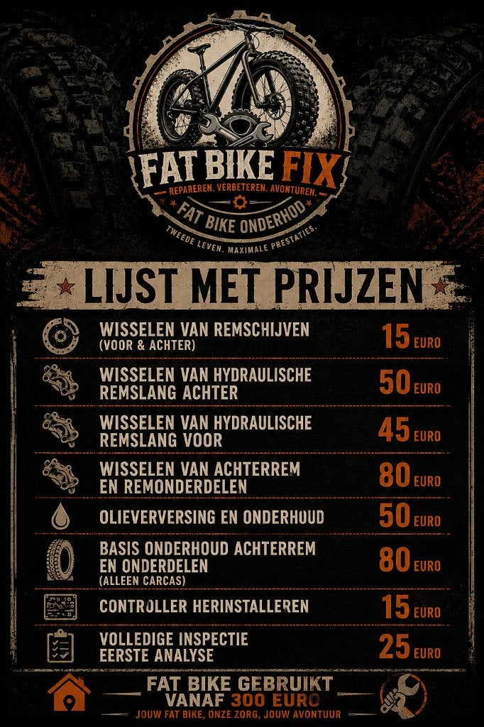 Reparties fat bike, Ophalen of Verzenden, Nieuw