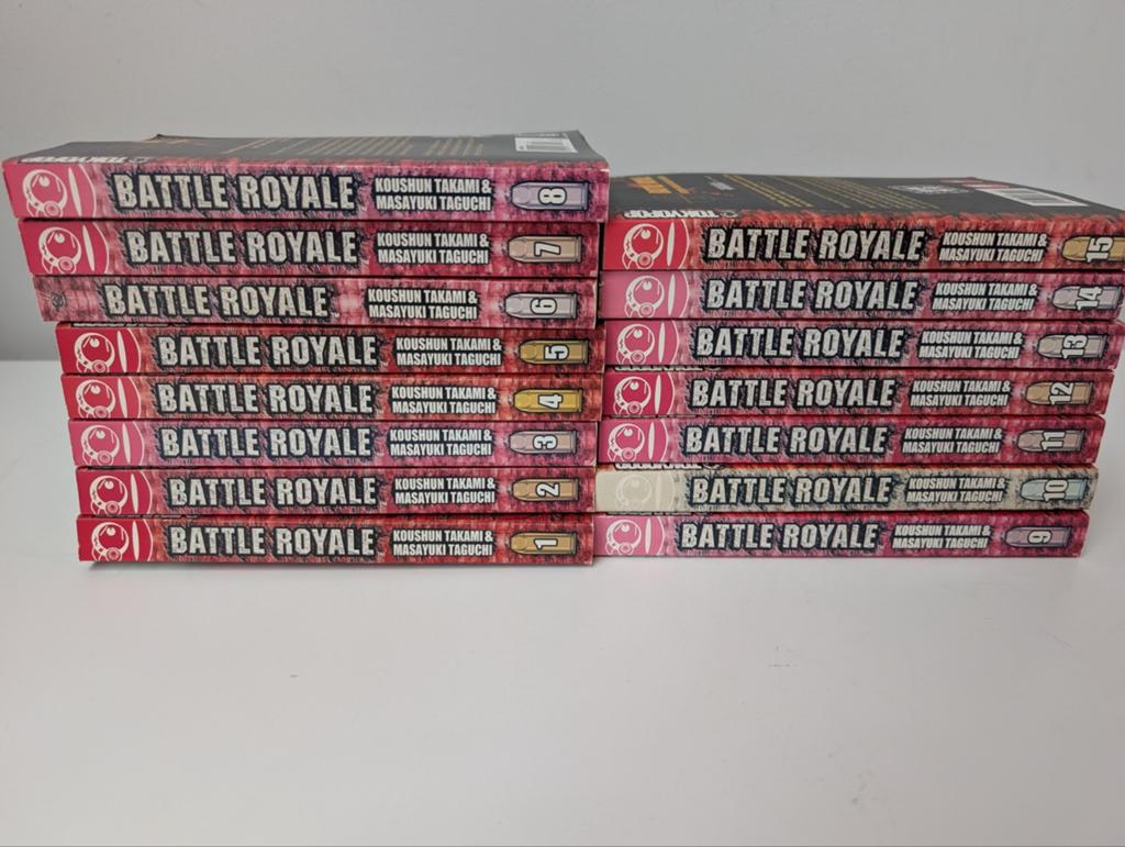 Battle Royale manga complete serie (Tokyopop), Complete serie of reeks, Ophalen of Verzenden, Zo goed als nieuw