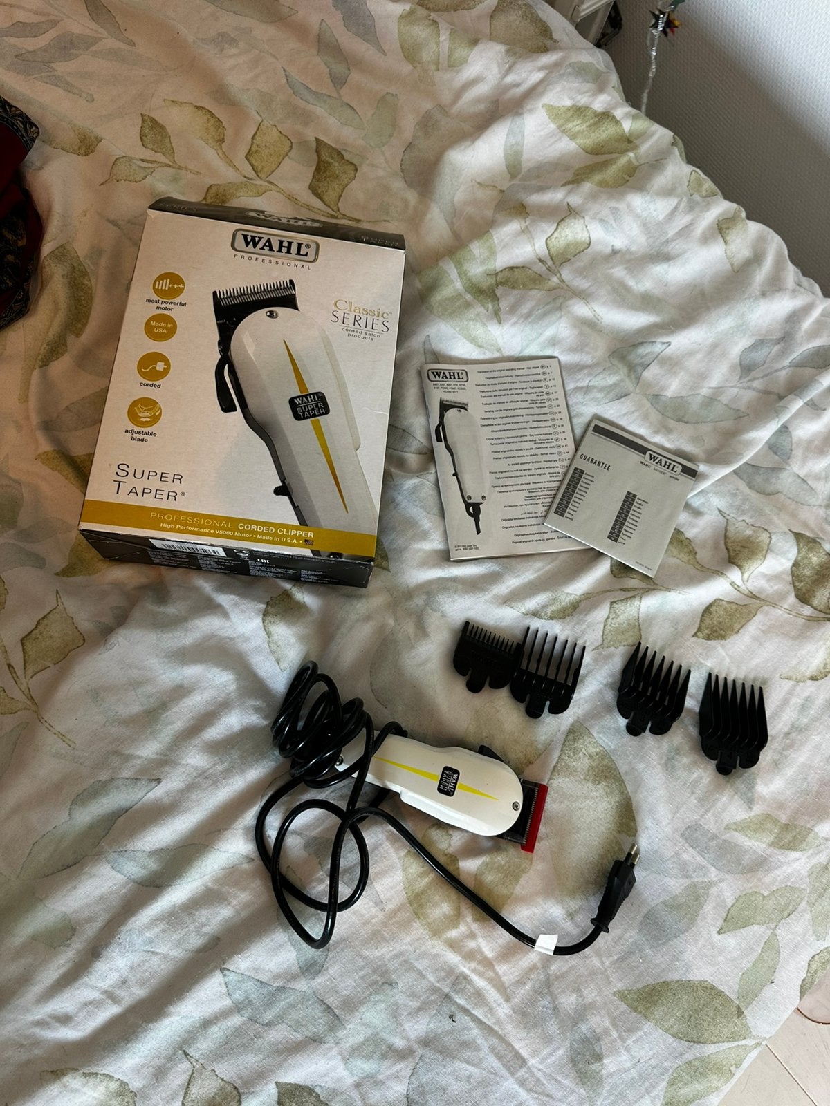 Wahl Super Taper Professional Tondeuse met snoer, Ophalen of Verzenden, Zo goed als nieuw, Haarverzorging