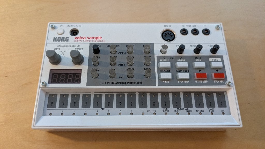 Korg Volca Sample, Ophalen of Verzenden, Zo goed als nieuw, Overige aantallen, Korg