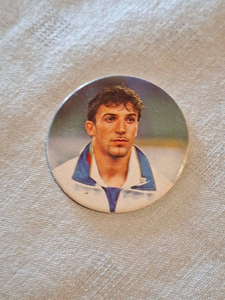 Panini Caps-Snickers/Alessandro Del Piero / Italië, Ophalen of Verzenden, Gebruikt, Buitenlandse clubs, Overige typen