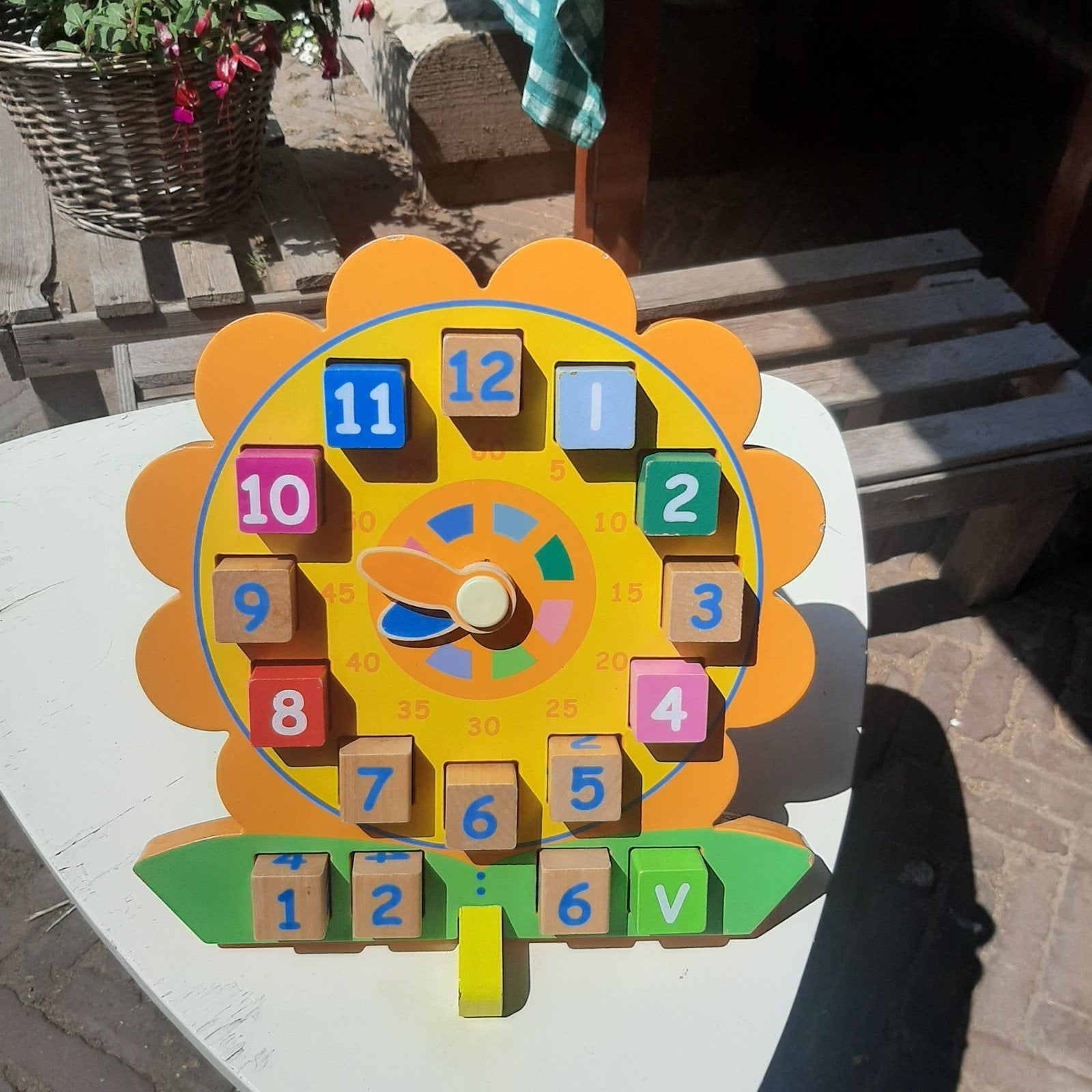 Houten klok, Ophalen of Verzenden, Zo goed als nieuw, Overige typen