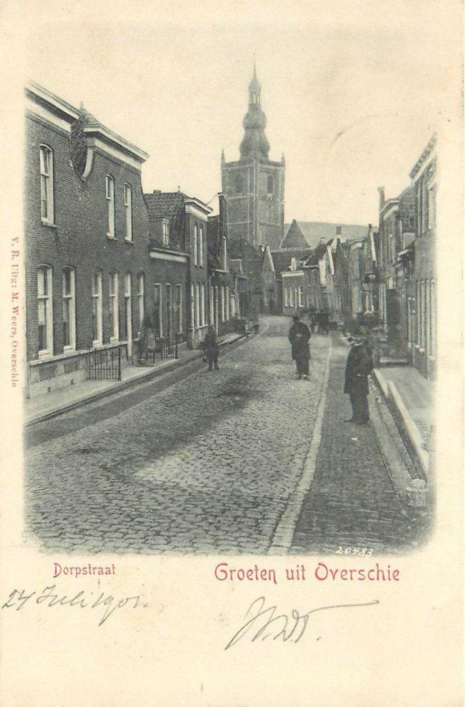 701-260-027 Overschie Dorpstraat, Verzenden, Voor 1920, Zuid-Holland