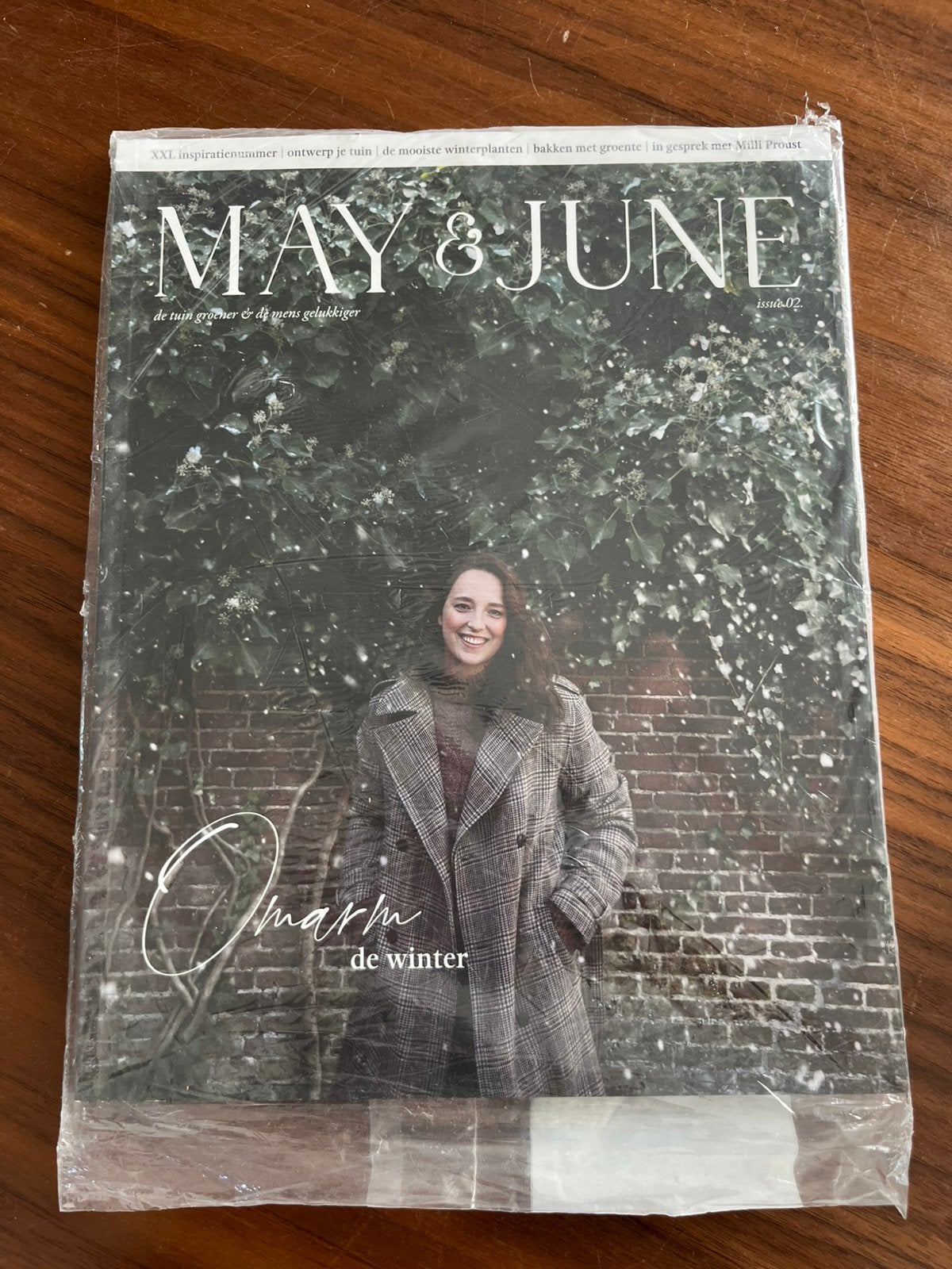 May & june tijdschrift - nummer 2 nieuw - omarm de winter, Boeken, Tijdschriften en Kranten, Ophalen of Verzenden, Nieuw