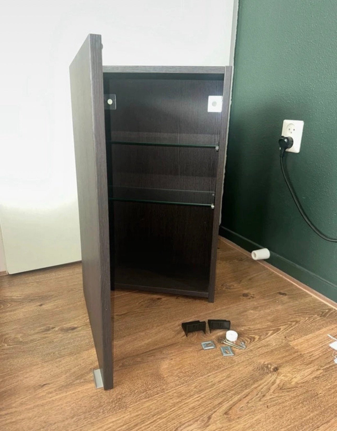 Badkamer wandkast / opbergkast ikea 40x21x 64cm van Ikea, Ophalen, (Half)hoge kast, 50 tot 100 cm, Zo goed als nieuw