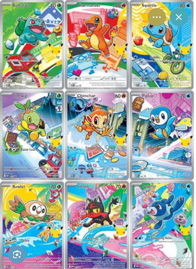 Pokemon illustration serie 1   €175 Trade, Hobby en Vrije tijd, Ophalen of Verzenden, Nieuw, Meerdere kaarten