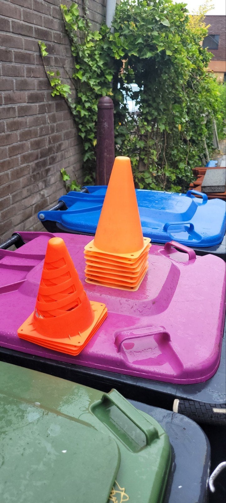 Pionnetjes gratis, Ophalen