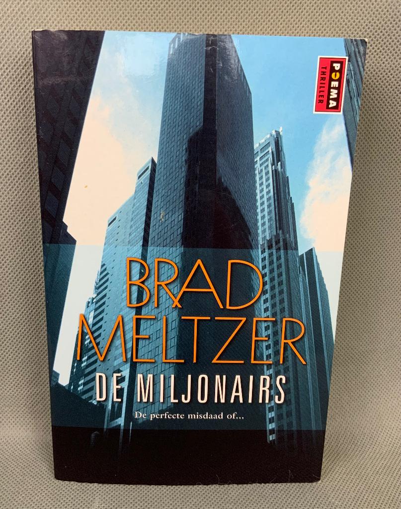 Boek / Thriller De Miljonairs - Brad Meltzer, Ophalen of Verzenden, Amerika, Brad Meltzer, Zo goed als nieuw