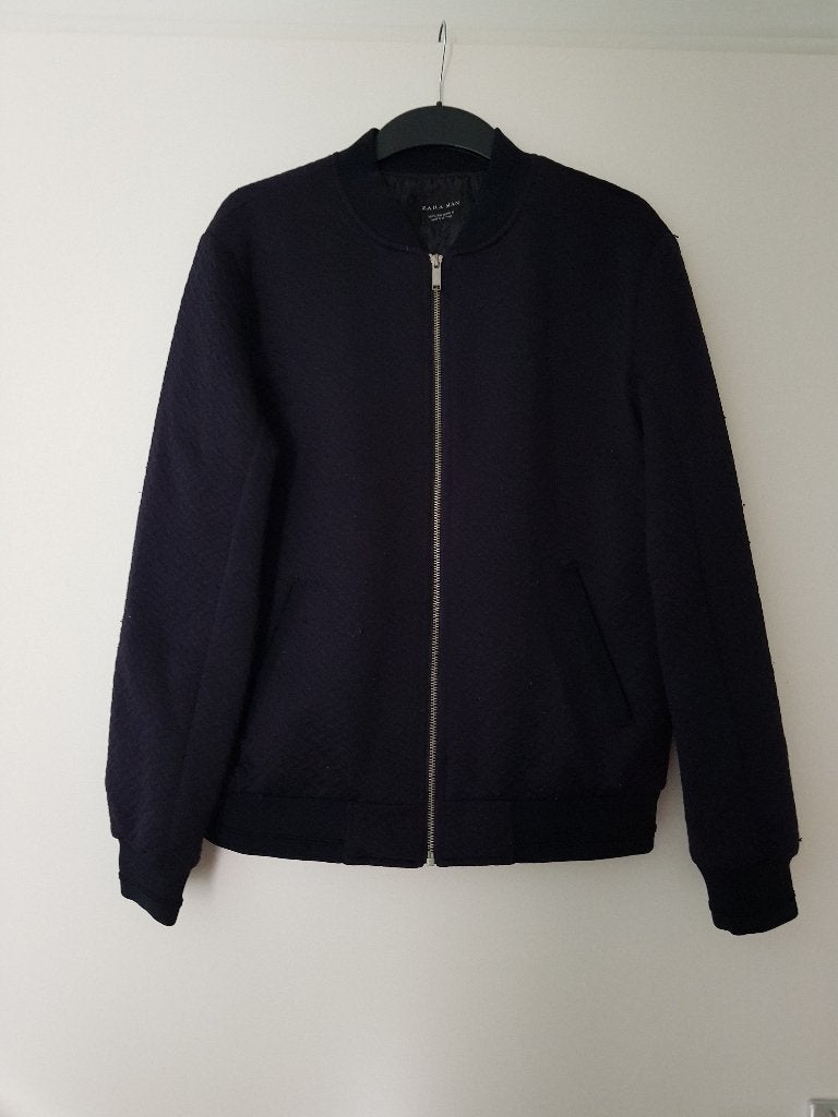 Cardigan / vest / tussenjas voor heren -- maat M -- Zara Man, Maat 48/50 (M), Zwart, Ophalen of Verzenden, Zo goed als nieuw