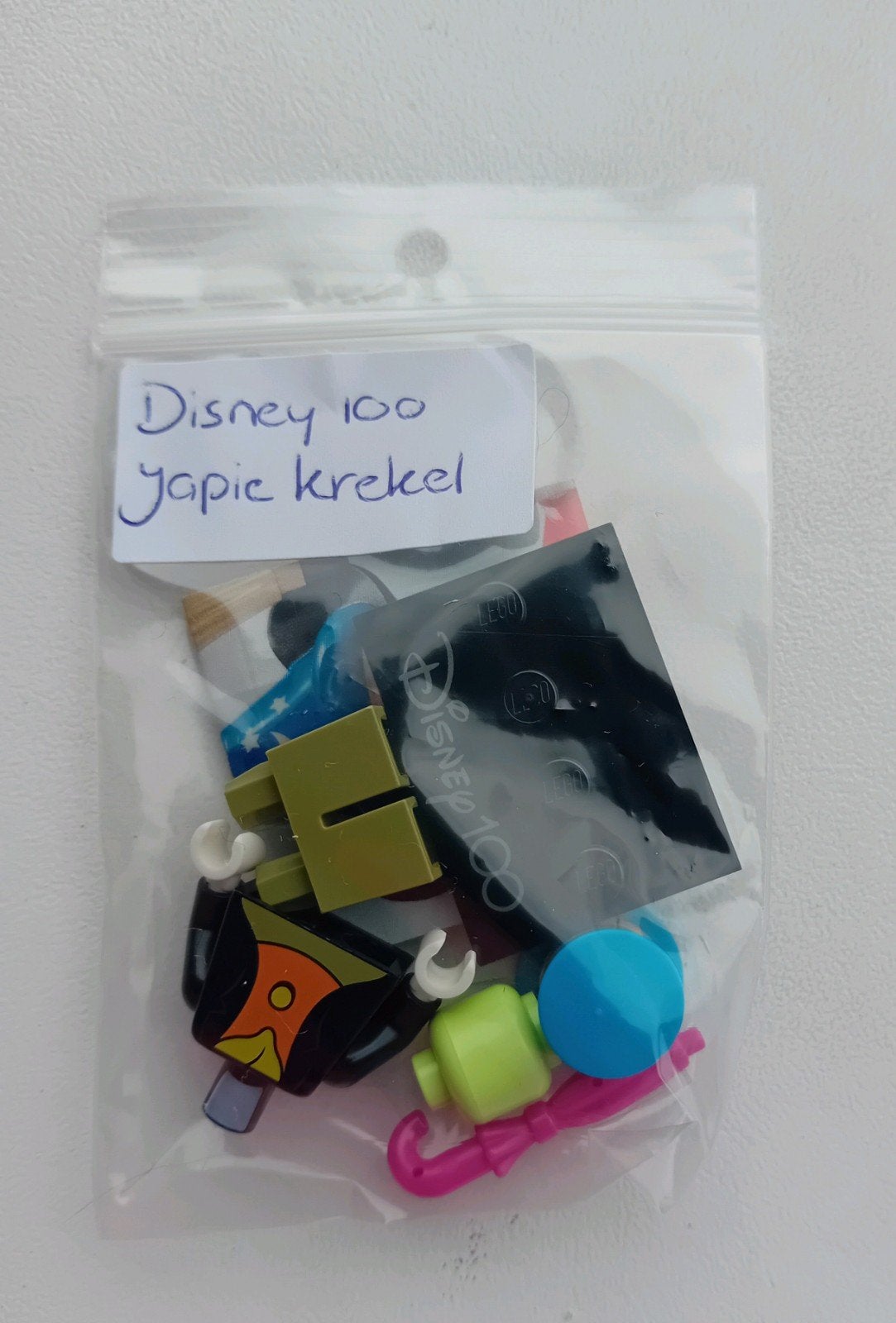 Lego minifiguur Japie Krekel, 100 jaar Disney,  nieuw, Lego, Nieuw, Ophalen of Verzenden, Minifiguur