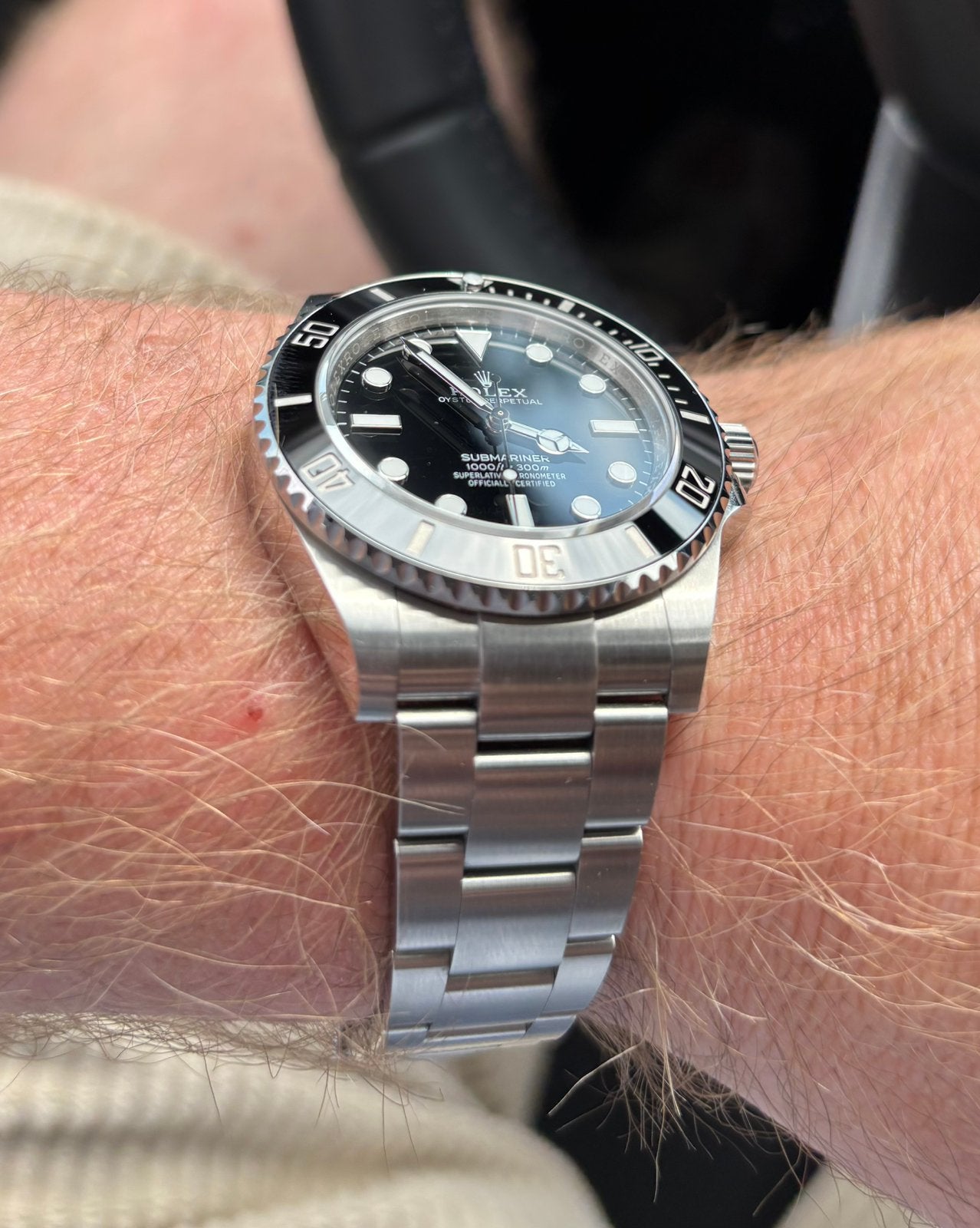 Rolex Submariner - No Date - 124060, Ophalen of Verzenden, Zo goed als nieuw, Staal, Rolex