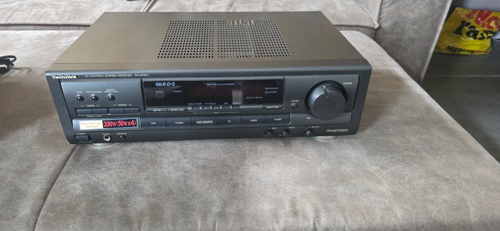 Technics SA-DX750 AV Control Stereo Receiver, Audio, Tv en Foto, Overige merken, Gebruikt, Ophalen of Verzenden, 120 watt of meer