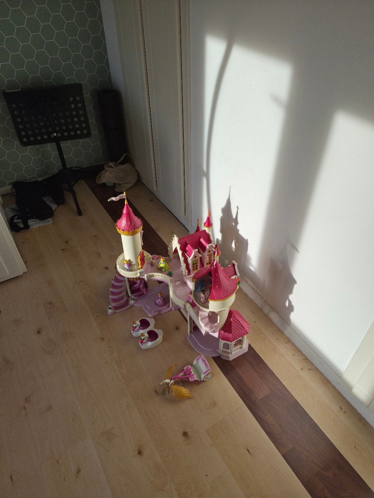 Playmobil Prinsessenkasteel 5142 met extra's, Kinderen en Baby's, Complete set, Ophalen of Verzenden, Zo goed als nieuw, Kasteel/Fort