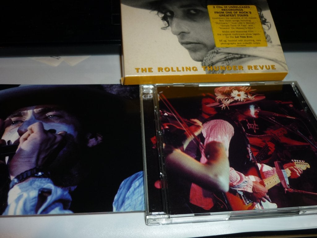Bob Dylan - The Rolling Thunder Revue (2CD), Singer-songwriter, Ophalen of Verzenden, Zo goed als nieuw, Inclusief boekje