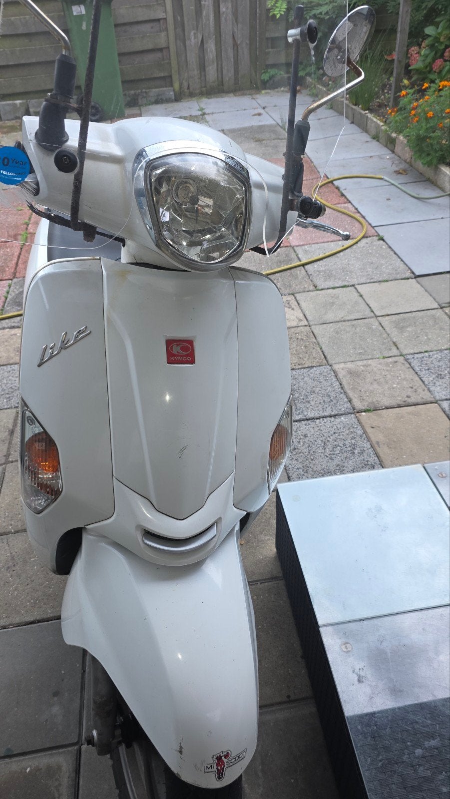 Kymco Like scooter uit 2012 - Werkt prima!, Ophalen, Gebruikt, Like, Benzine