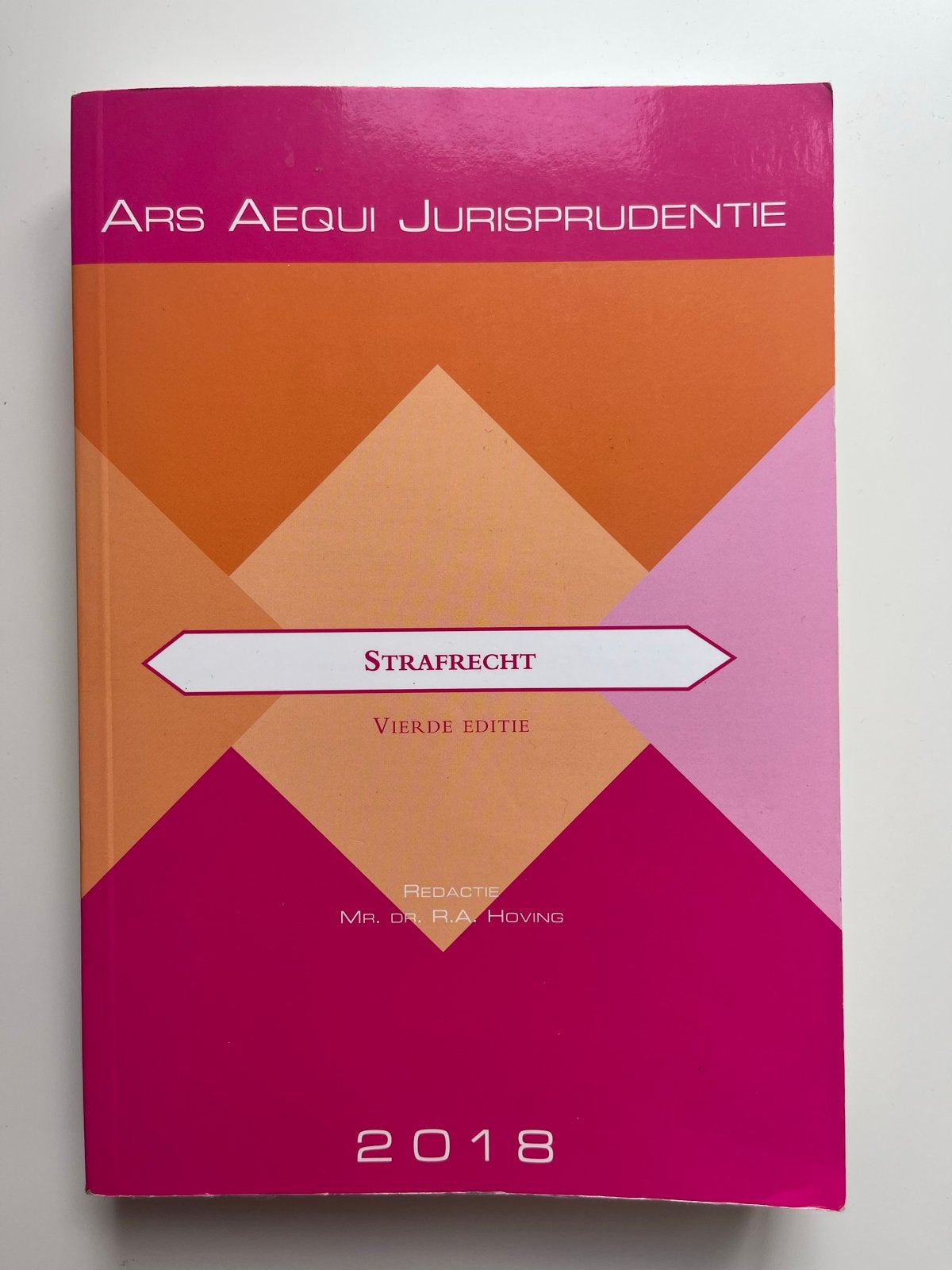 Ars Aequi Jurisprudentie Strafrecht 2018 - 4e editie, Boeken, Studieboeken en Cursussen, Gelezen, WO, Gamma, Ophalen of Verzenden